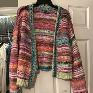 Colorful and sparkly sweater